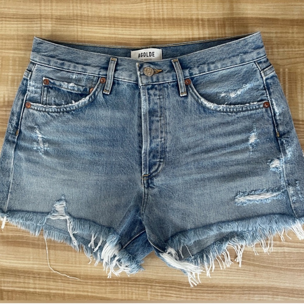 AGOLDE Parker Vintage Cut Off Shorts
